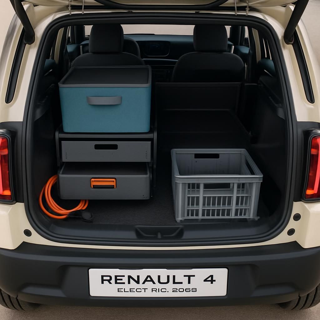 découvrez l'essai de la renault 4 électrique 2025, qui réinvente l'esprit iconique de la renault 5 pour offrir une praticité optimale au quotidien, alliant modernité et design rétro.