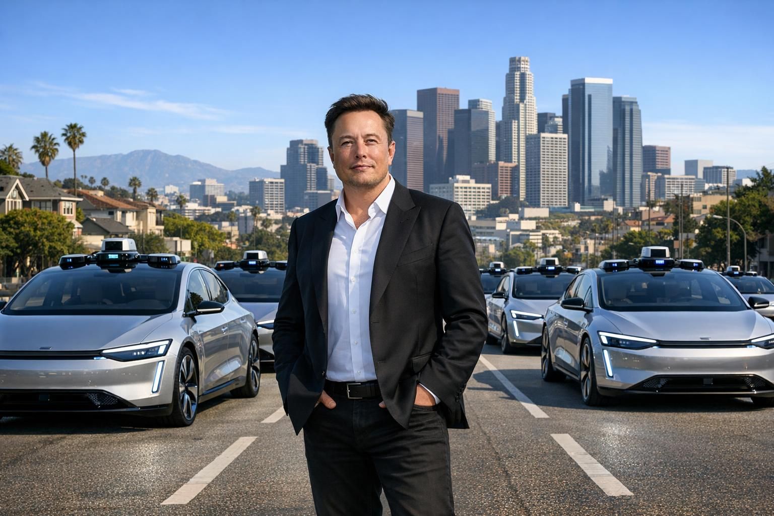 elon musk annonce un tournant majeur avec le lancement des robotaxis accessibles à 50% des américains avant la fin de l'année, un défi technologique et logistique sans précédent.