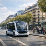 découvrez le lancement de la première navette autonome gratuite longue distance en milieu urbain près de paris, desservant 22 stations sur un trajet de 20 km pour faciliter vos déplacements quotidiens.