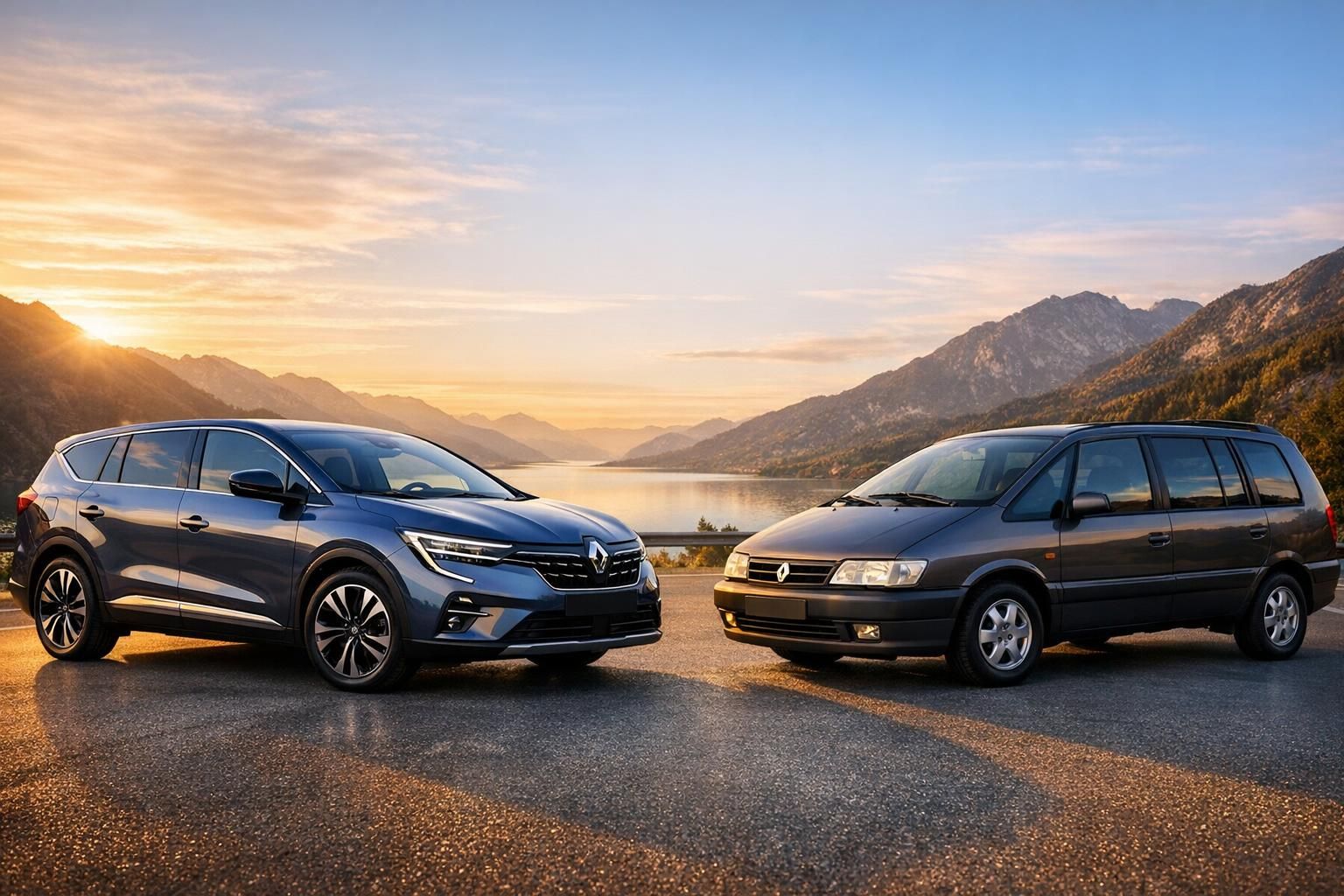 découvrez le duel inédit entre la toute nouvelle génération de renault espace et son prédécesseur, une comparaison détaillée qui met en lumière les innovations et évolutions majeures du célèbre monospace.