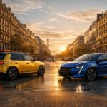 découvrez le face-à-face électrisant entre la nouvelle renault 5 et la peugeot 208, la star française de l'électrique. performance, design et innovation au rendez-vous !