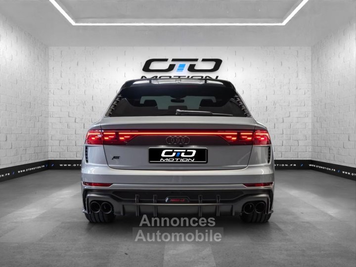 découvrez l'audi rs q8 de 760 chevaux préparée par abt, alliant puissance exceptionnelle et design sportif pour une expérience de conduite unique.