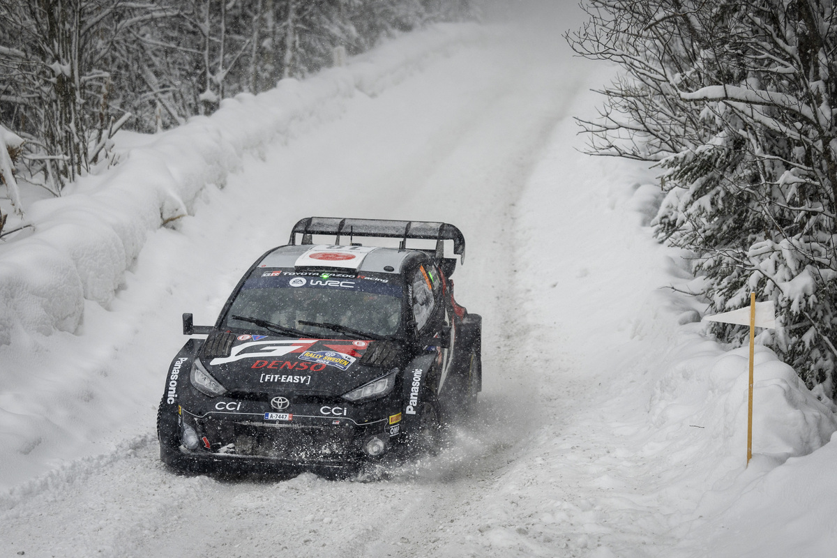 katsuta sage malgré la frustration ressentie lors du rallye de suède, affichant détermination et calme face aux défis.
