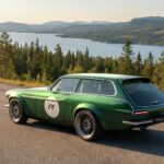 découvrez le restomod exceptionnel de la volvo p1800 norrsken, une création unique signée niels van roji alliant design vintage et performance moderne.