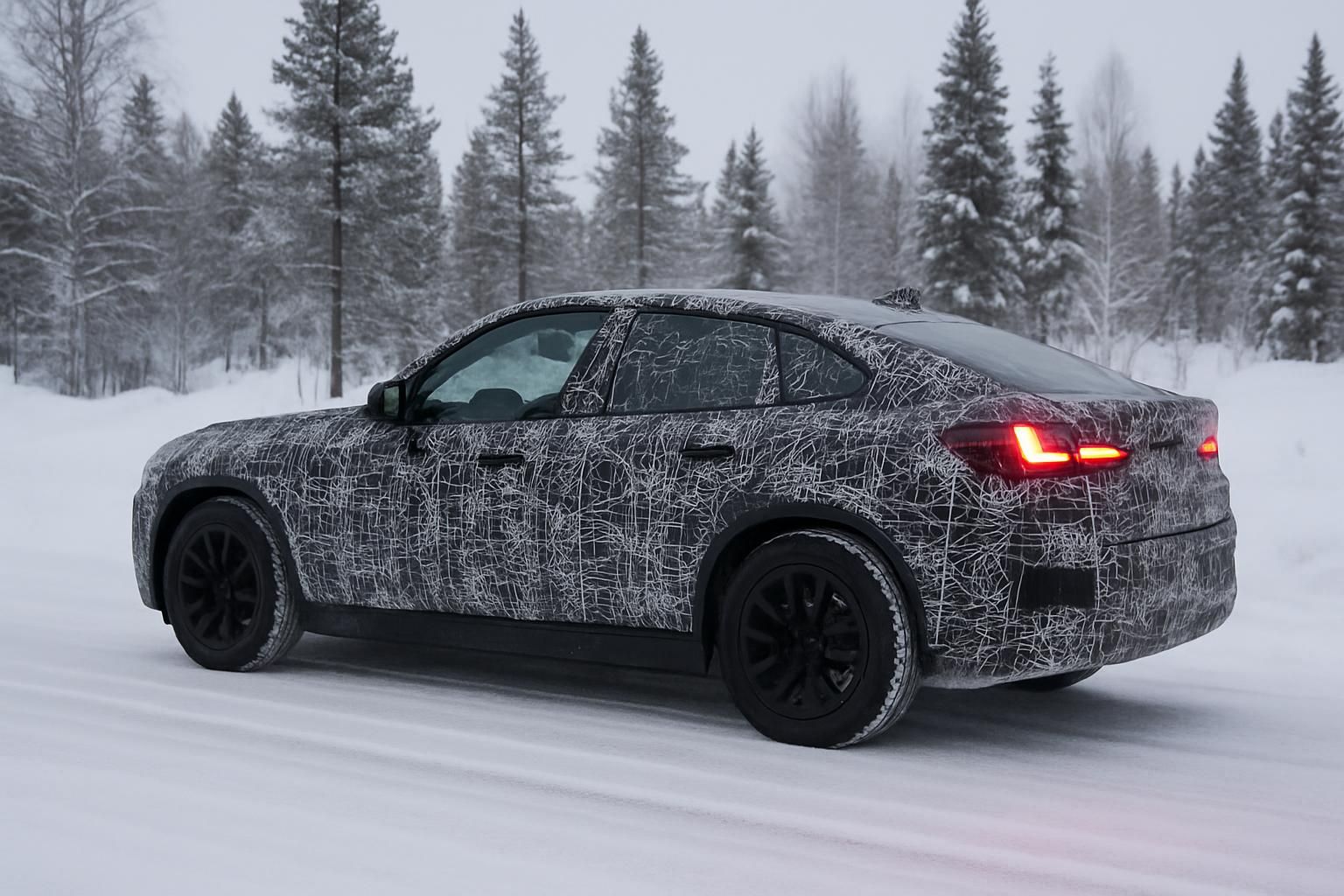 découvrez les premiers clichés et les détails exclusifs du bmw ix4, le nouveau suv coupé 100 % électrique alliant performance, design innovant et technologies avancées.