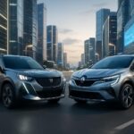 découvrez le duel inédit entre la peugeot 2008 et la renault captur en 2028, avec des illustrations exclusives et une comparaison détaillée des suv français phares.
