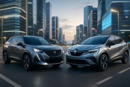 découvrez le duel inédit entre la peugeot 2008 et la renault captur en 2028, avec des illustrations exclusives et une comparaison détaillée des suv français phares.