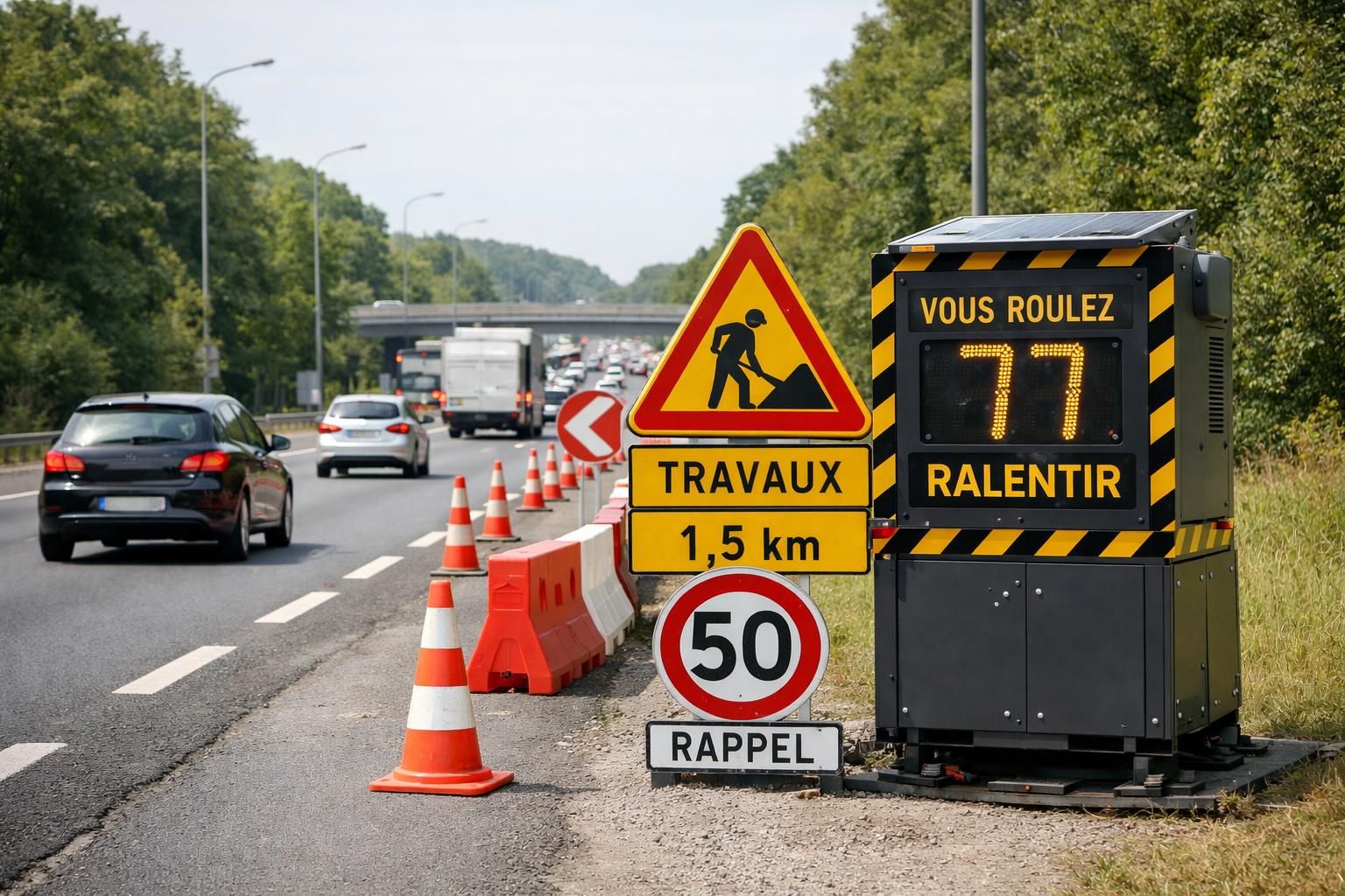le 18 juin, un nouveau radar redoutable est installé sur la rn10 dans les yvelines, dans une zone limitée à 70 km/h, pour renforcer la sécurité routière.