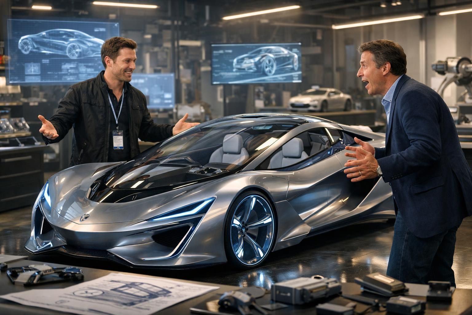 découvrez comment morgan transforme le rêve d'un client pour un toit inédit en une voiture révolutionnaire alliant innovation et design unique.