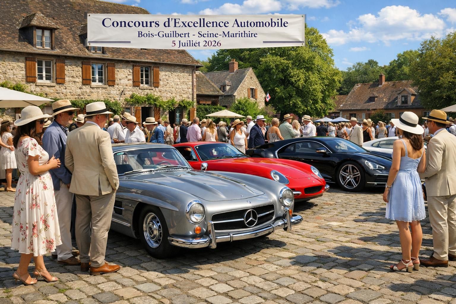 Rendez-vous Élégance : Le Concours d’Excellence Automobiles à Bois-Guilbert, Seine-Maritime, le 5 juillet 2026 - Carblog.fr découvrez le rendez-vous élégance, un concours d’excellence automobile exceptionnel à bois-guilbert, seine-maritime, le 5 juillet 2026. admirez les véhicules d’exception et vivez une journée d’élégance et passion.