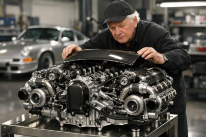 découvrez la dernière innovation de ruf, le magicien des porsche : un moteur flat-8 révolutionnaire qui redéfinit la performance automobile.